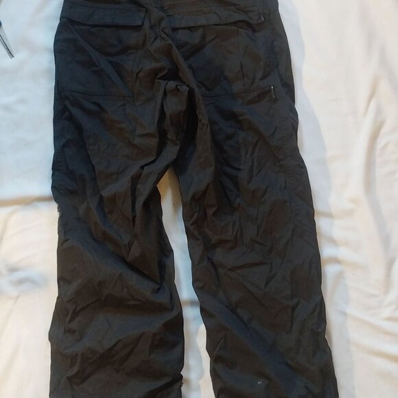 Burton S Black Snowboard Pants Adjustable Waist Classic Cozycore - Picture 10 of 11